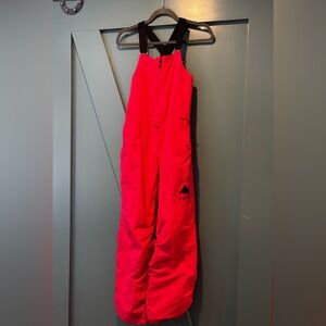 Burton Skylar Snow Bibs - Hot Pink
